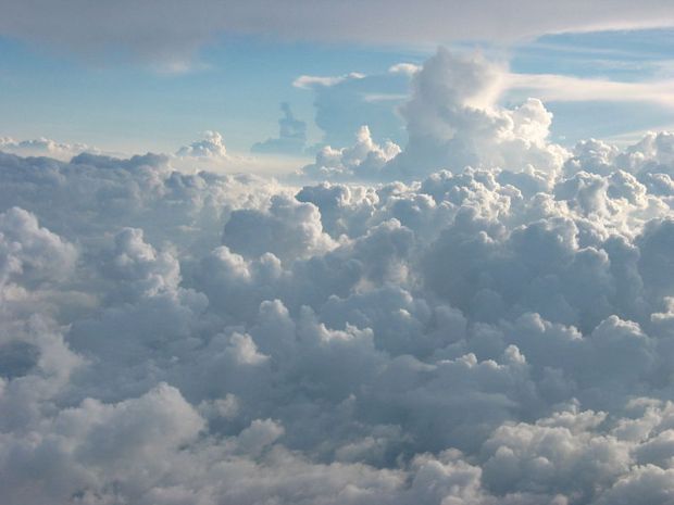 Cumulus Clouds Over Jamaica by by Keith Pomakis CC 2.5.jpg